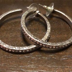 Brighton silver hoops